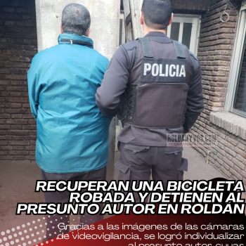 Recuperan la bici robada en la puerta del Tribunal de Faltas 